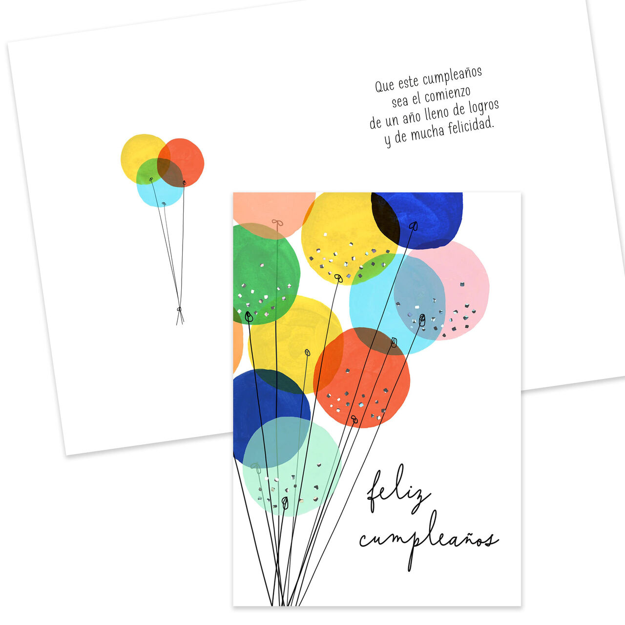 Colorful Birthday Assorted Birthday Cards 10 Pack image number 1