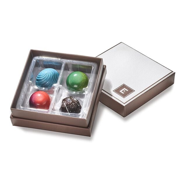 Christopher Elbow 4-Piece Signature Chocolate Assortment