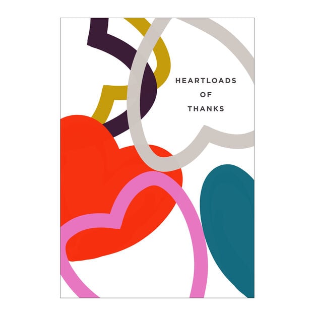 Heartloads of Thanks Thank You Card