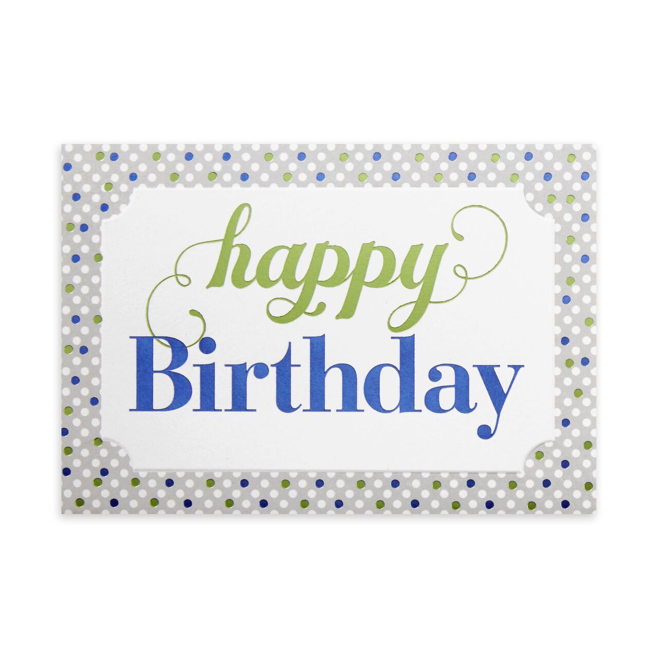 Polka-Dot Happiness Birthday Card image number 0