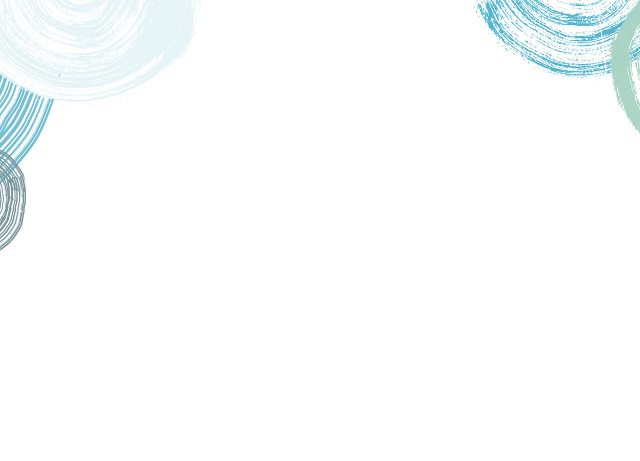 Blue Circles Apology Card