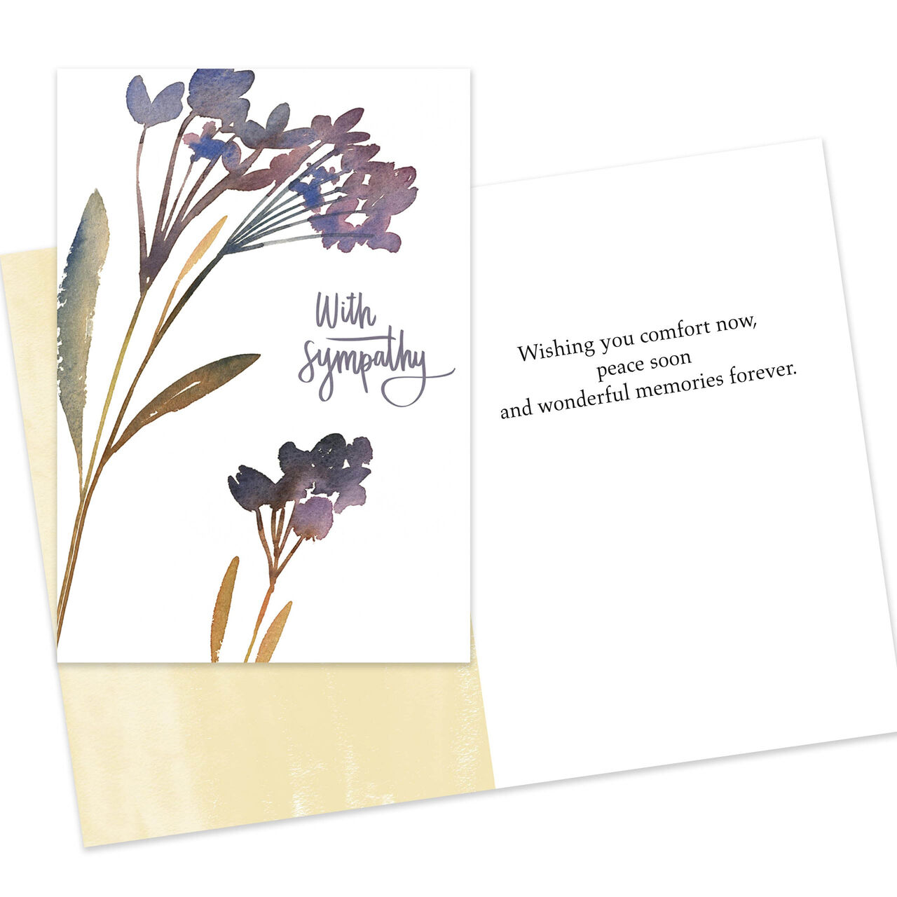 Thinking of You and Sympathy Assorted Cards 10 Pack image number 2