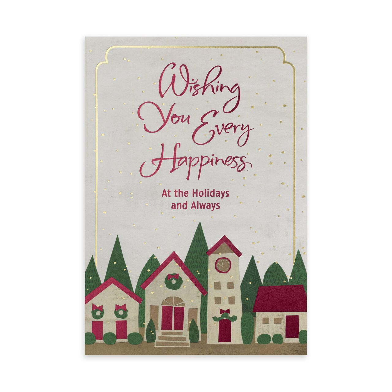 Jolly Houses Holiday Card image number 0