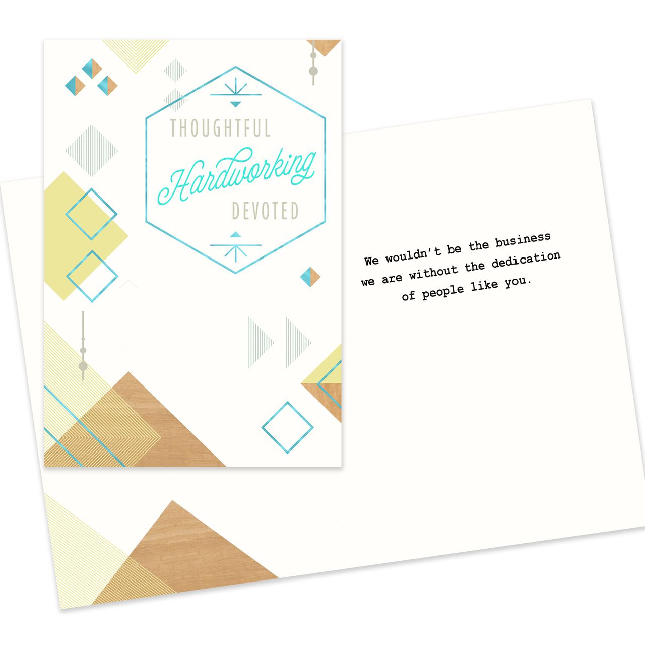 Geometric Pattern Elevated Assorted Employee Collection Cards 25 Pack image number 3