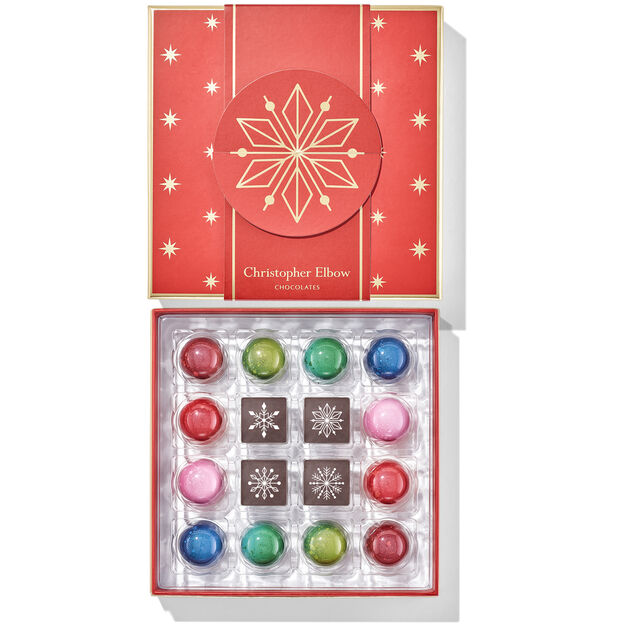 Christopher Elbow 16-Piece Holiday Chocolate Assortment