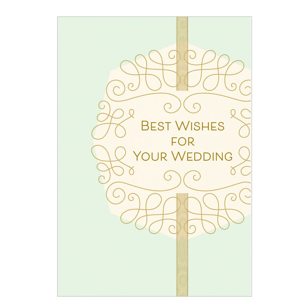Best Wishes Wedding Card