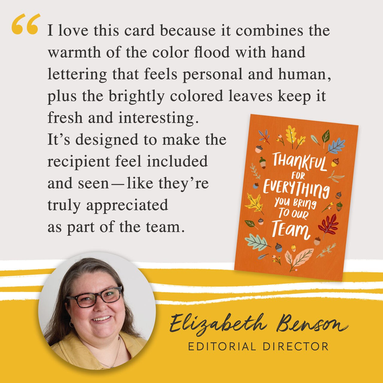 Thankful Colorful Fall Leaves Employee Appreciation Card image number 2