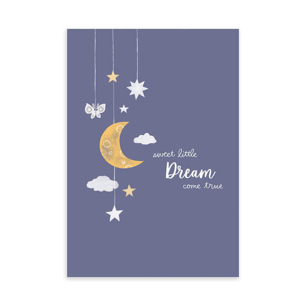 Sweet Little Dream Baby Card