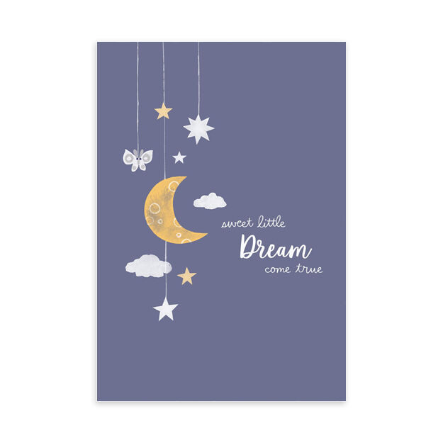 Sweet Little Dream Baby Card