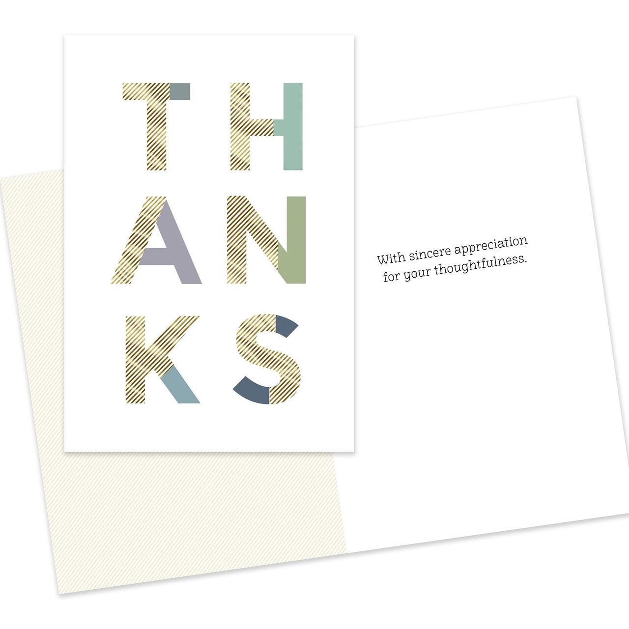 Classic Appreciation Assorted Thank You Cards 25 Pack image number 2