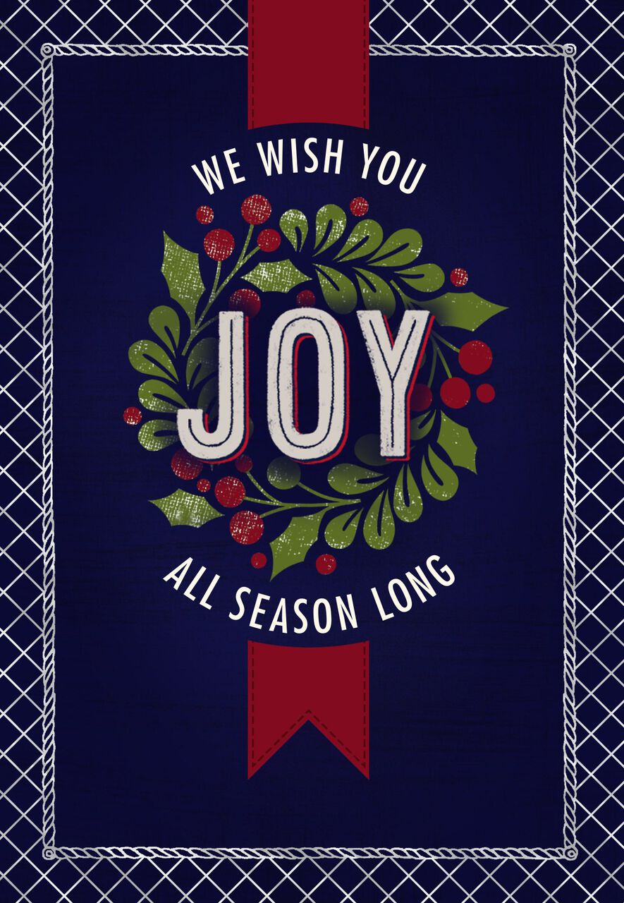 Joy All Season Holiday Card