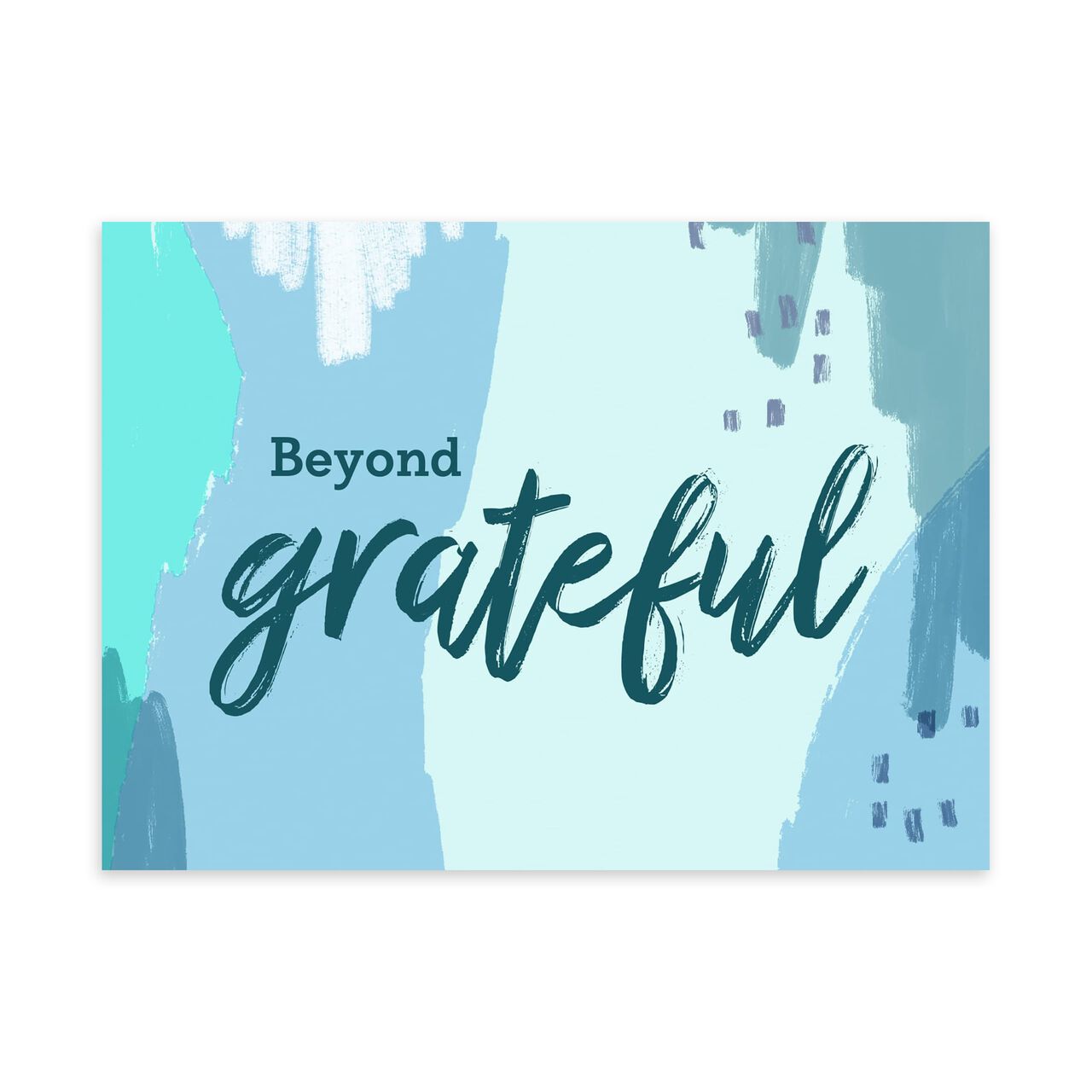 Assorted Vibrant Blank Thank You Notecards 50 Pack image number 3