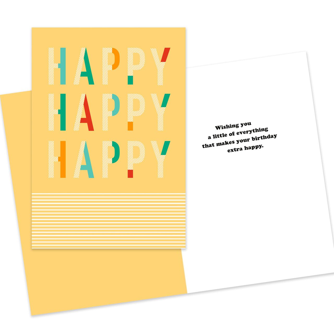 Colorful Birthday Assorted Birthday Cards 10 Pack image number 4