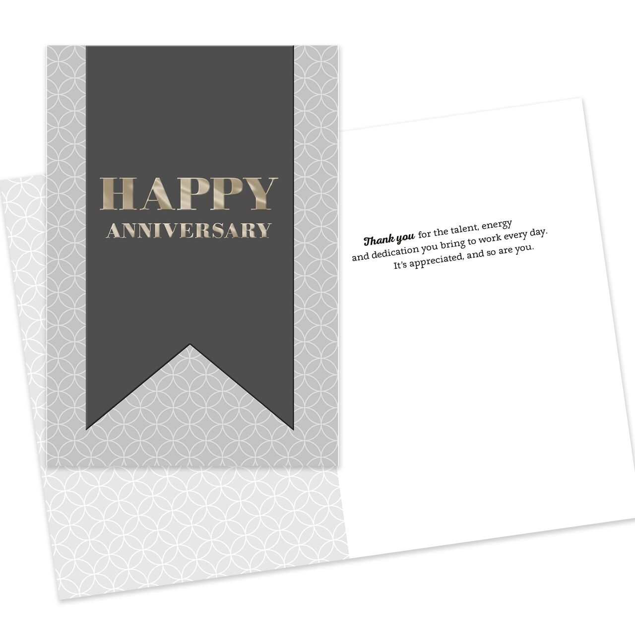 Milestone Years Assorted Work Anniversary Cards 25 Pack image number 1