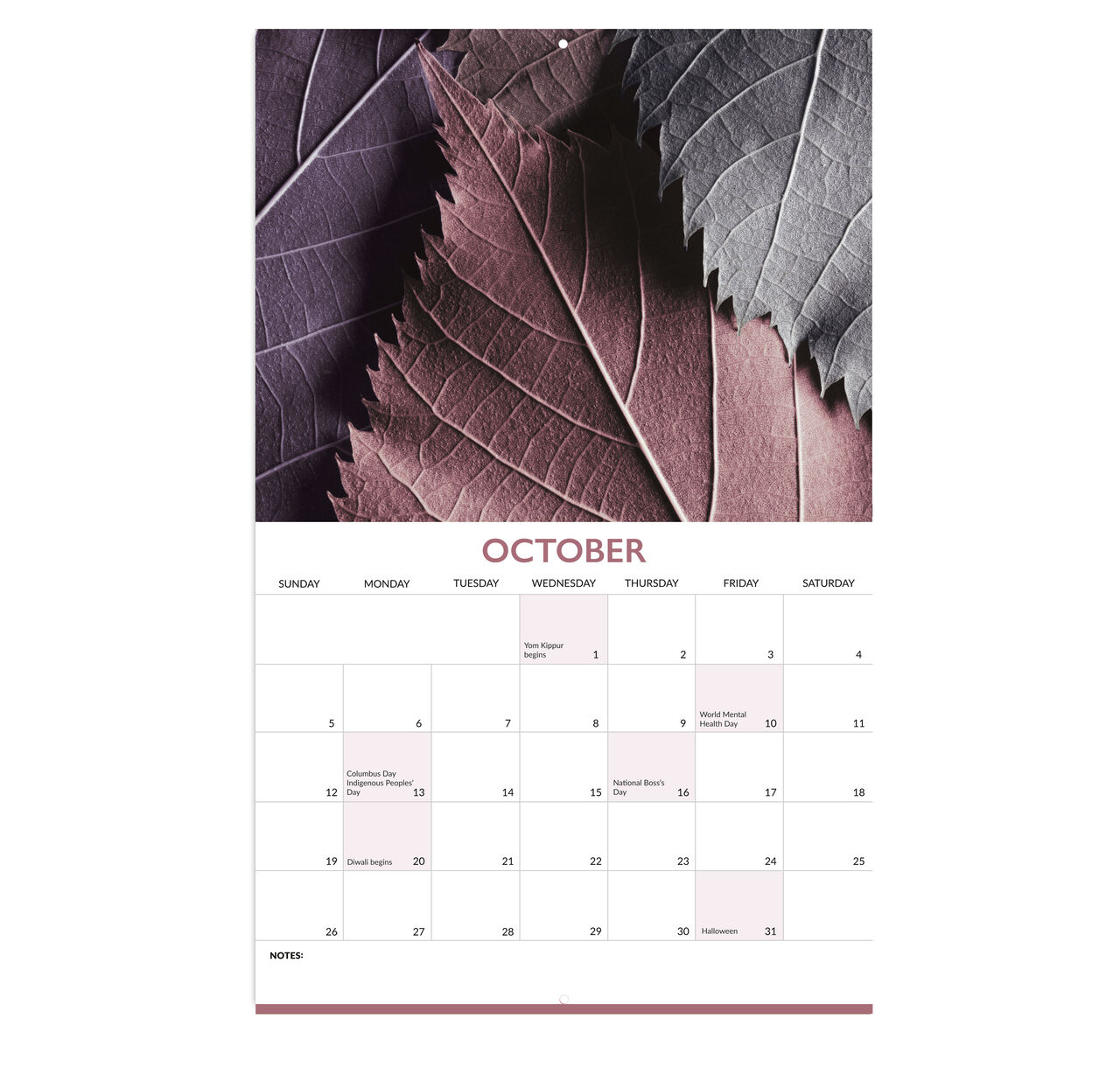 Macro Photography 2025 Wall Calendar image number 8