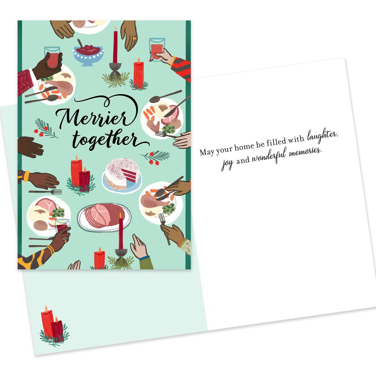 Multicultural Holiday Assorted Happy Holidays Cards 10 Pack image number 3