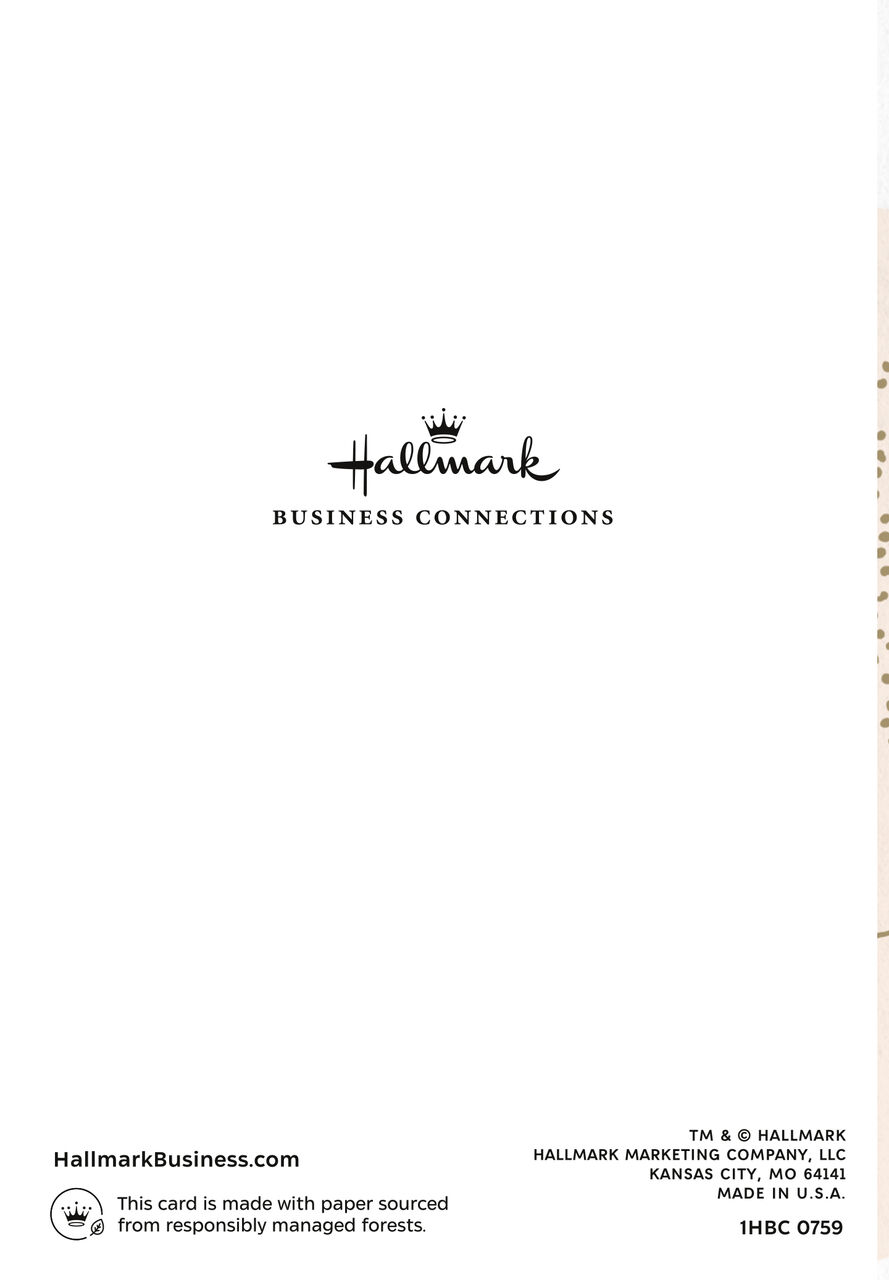 Abstract Design Work Anniversary Card