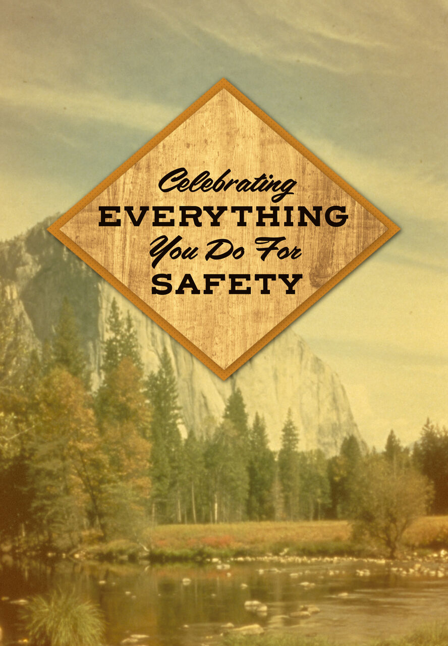 Scenic Valley Safety Appreciation Card