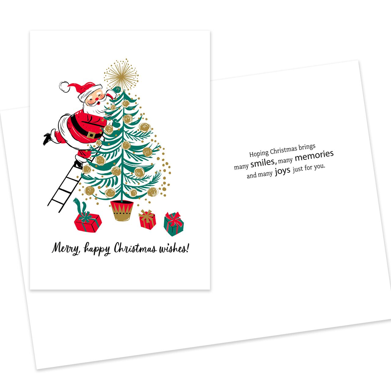 Classic Mix Assorted Christmas Cards 10 Pack image number 3