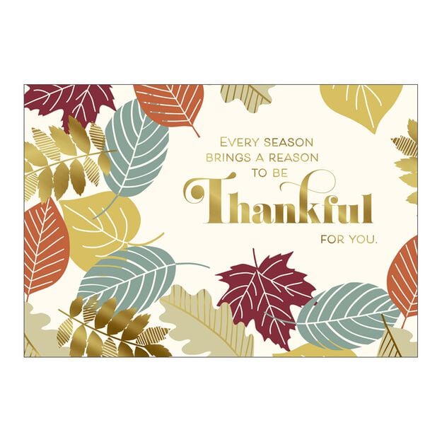 Every Season Thankful Thanksgiving Cards