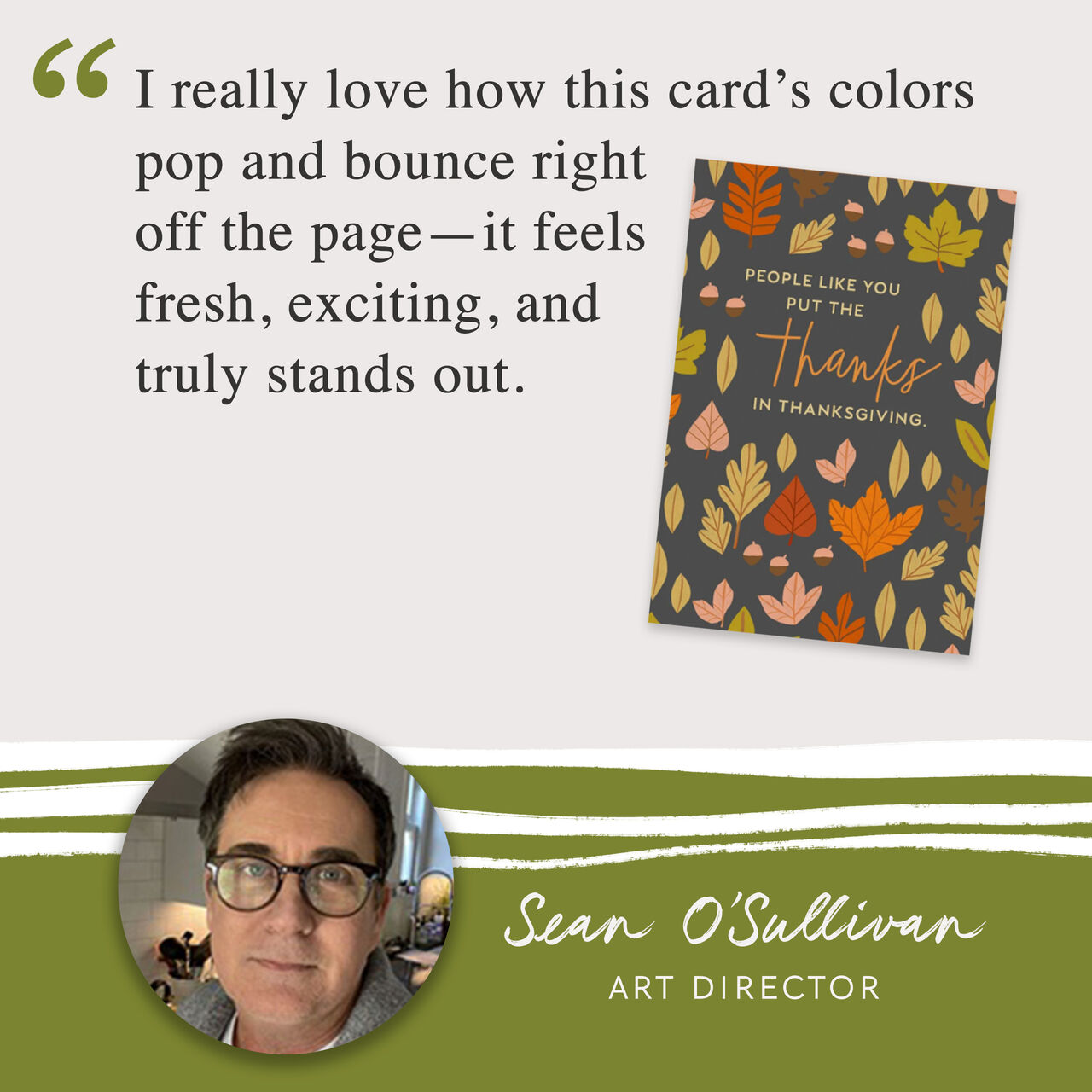 Colorful Fall Leaves Thanksgiving Card image number 3