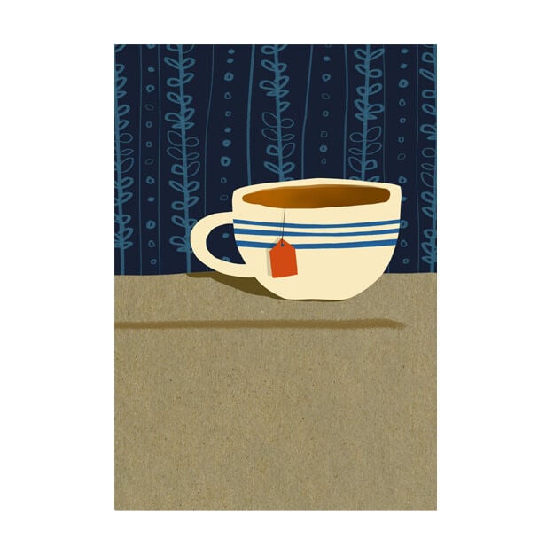 Cup of Tea Just Because Card