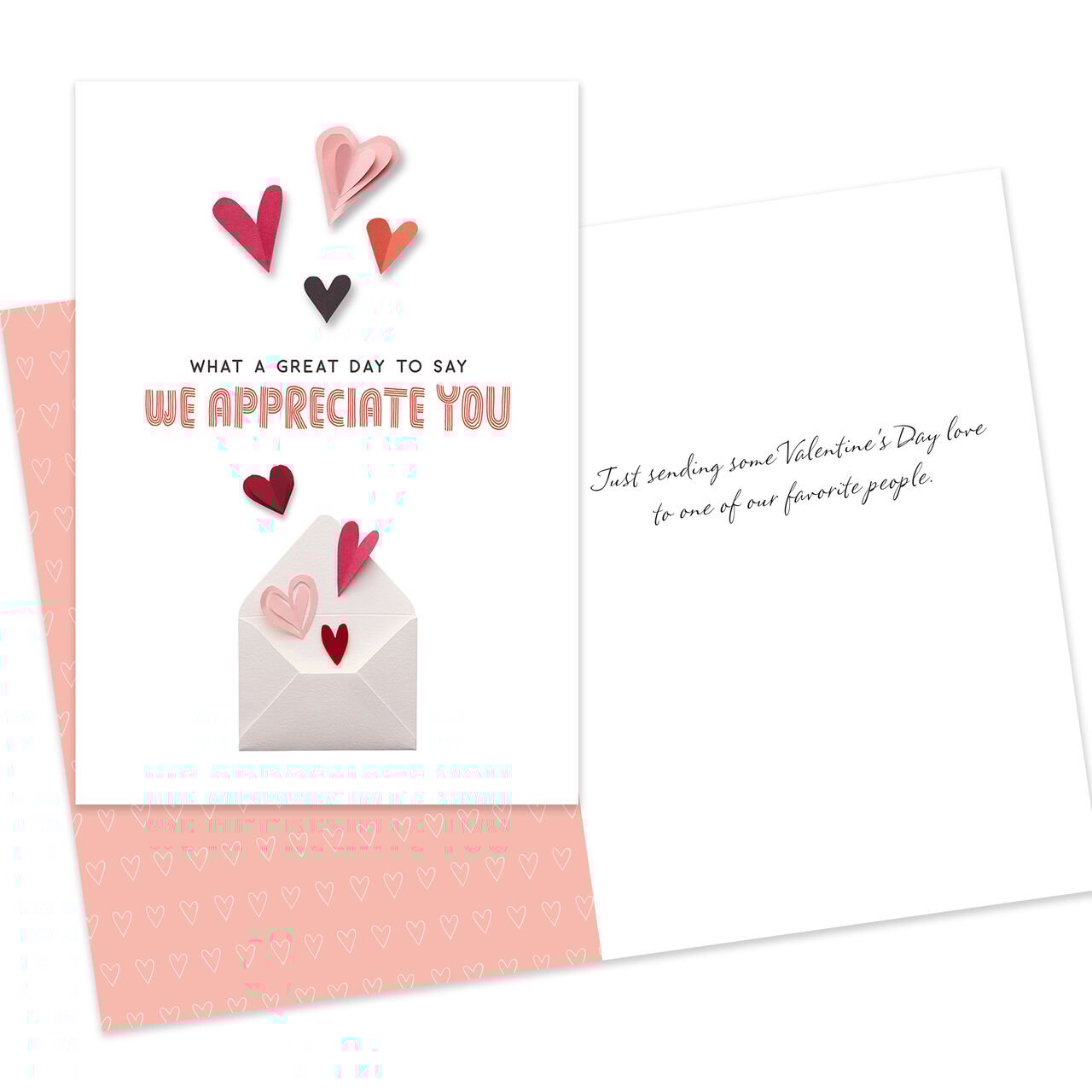 Appreciation for You Assorted Valentine's Day Cards 10 Pack image number 5