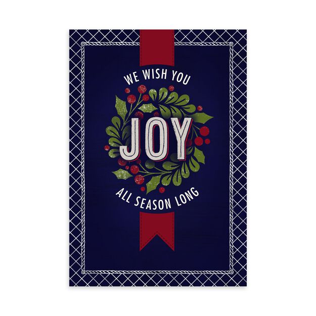 Joy All Season Holiday Card