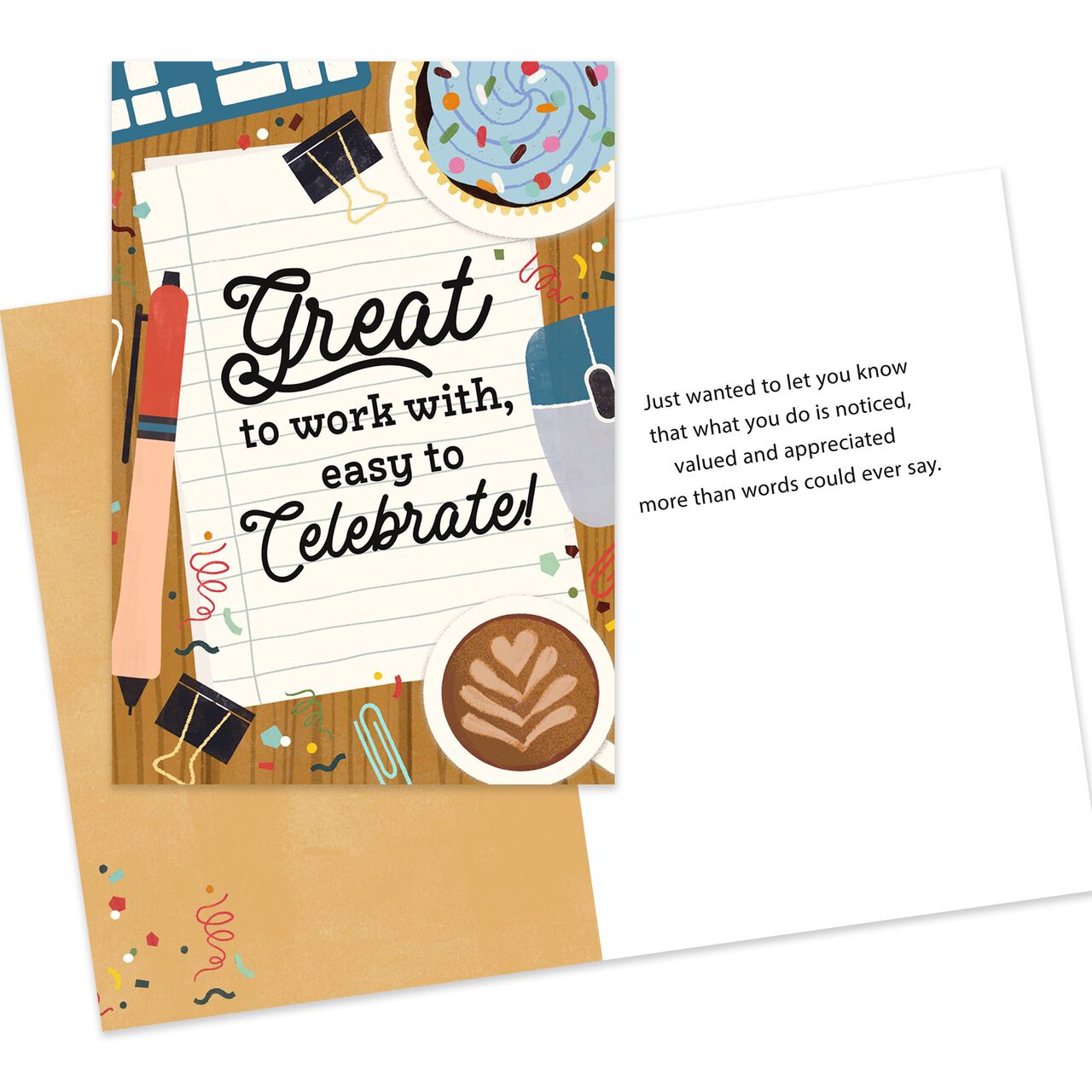 You Make a Difference Assorted Employee Appreciation Cards 10 Pack image number 4