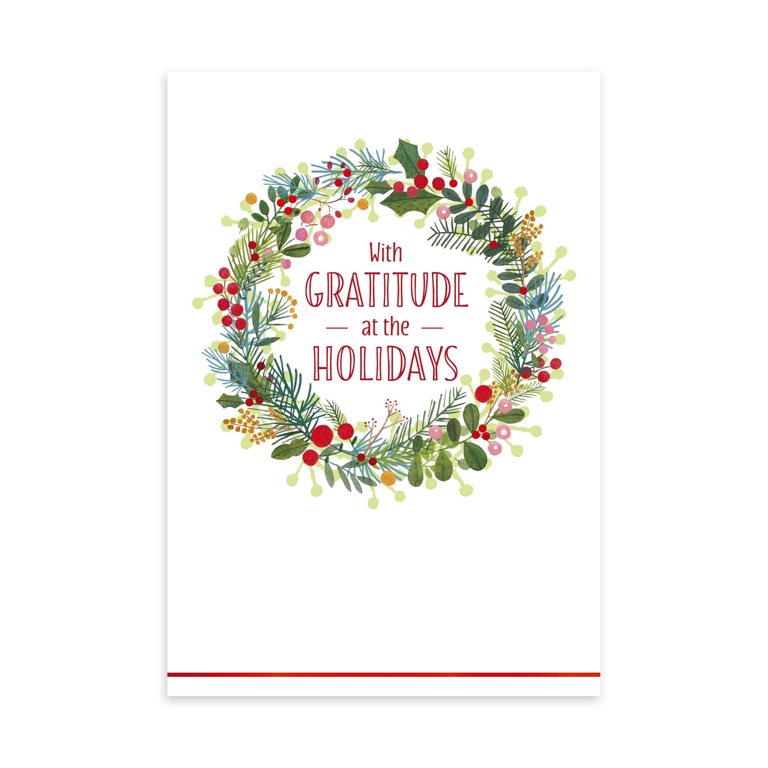 Pack of 25 Greeting Cards Stylish Snowman Hallmark Business Holiday Cards for Employees