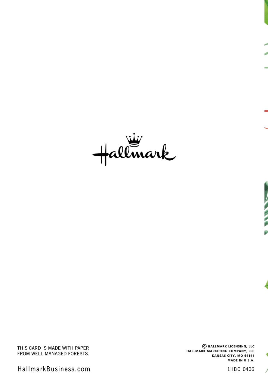 Holly & Thankful for You Holiday Appreciation Card