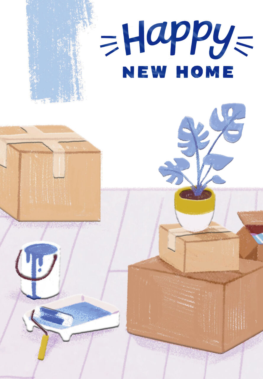 Happy Times New Home Card