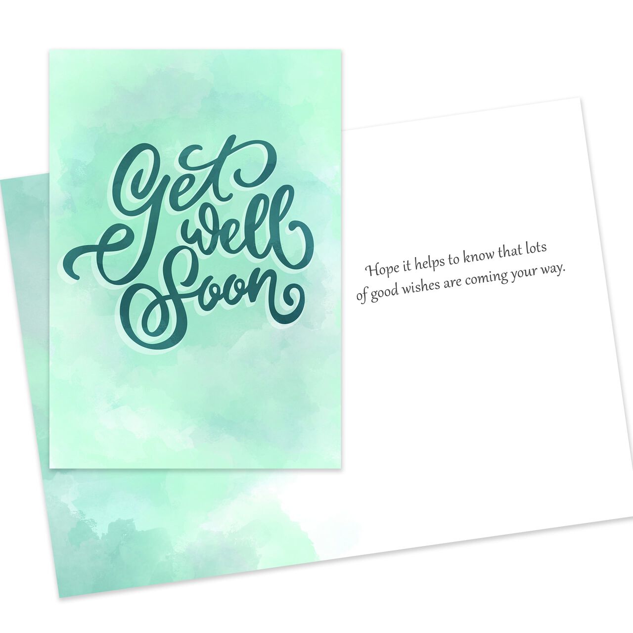 Caring Thoughts, Feel Better Assorted Care & Concern Cards 25 Pack image number 2