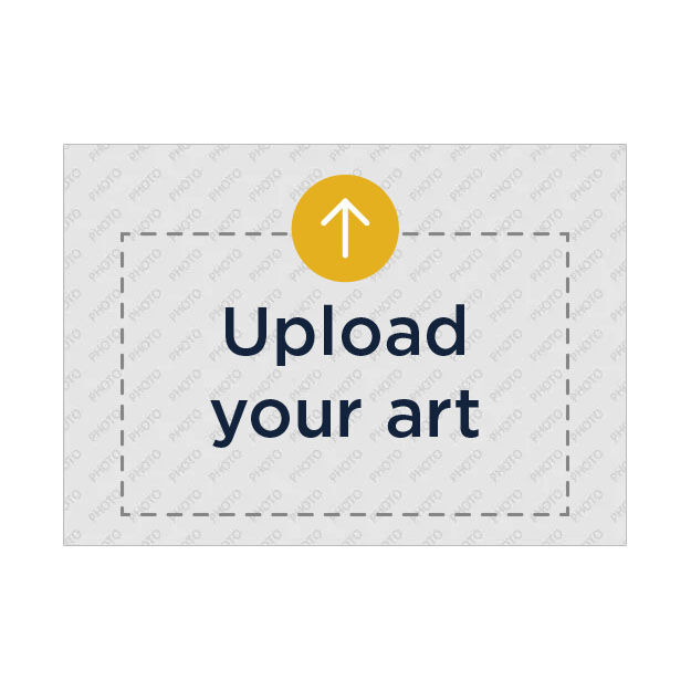 Fully Customizable Horizontal Folded Photo Card