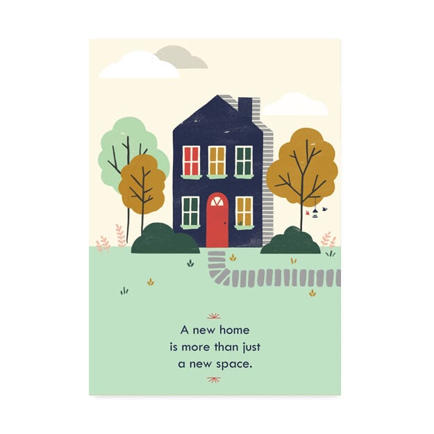 More Than a New Space New Home Card