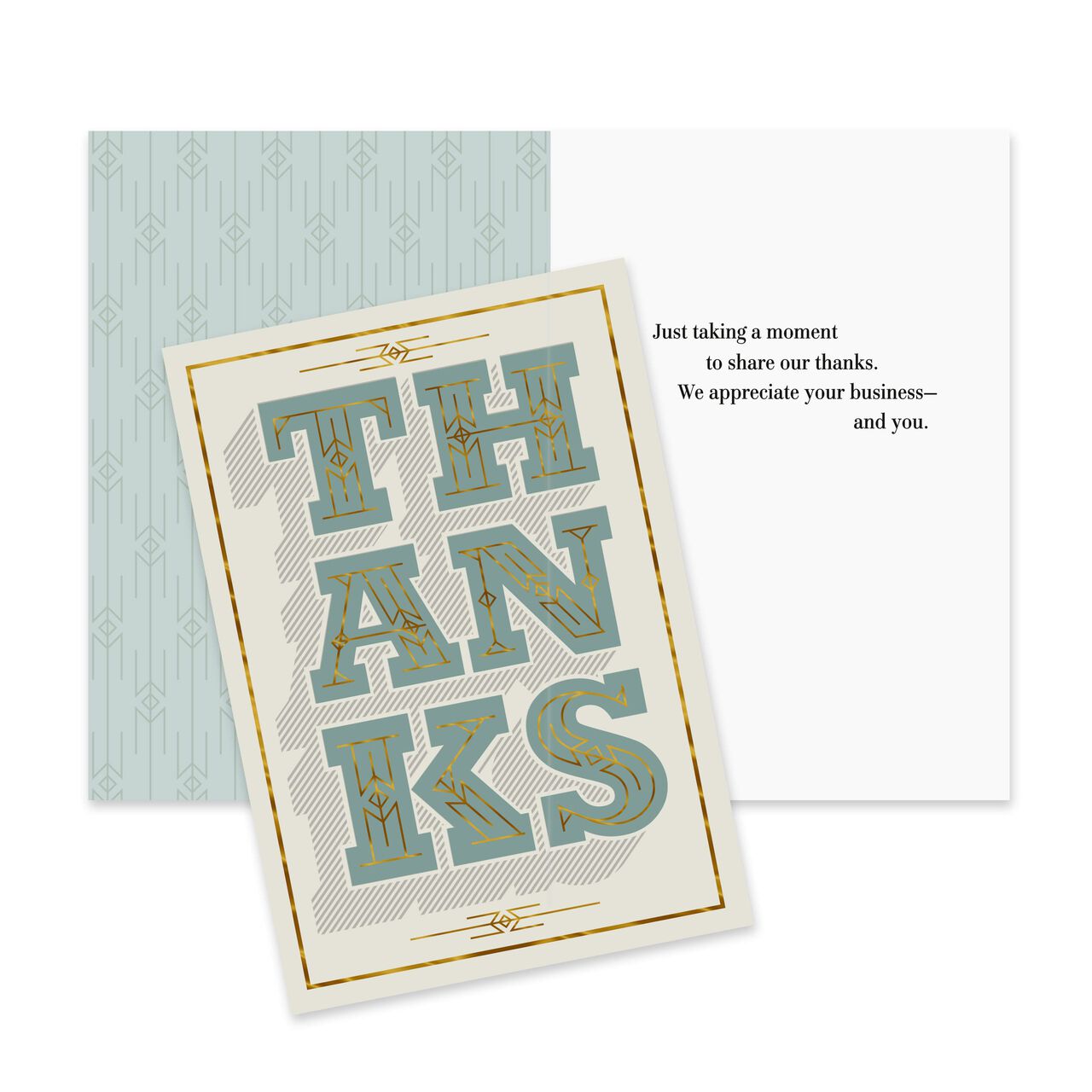 Classic Appreciation Assorted Thank You Cards 50 Pack image number 4
