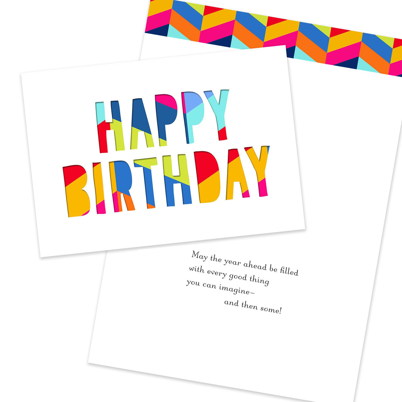 Colorful Collection Assorted Birthday Cards 25 Pack image number 5