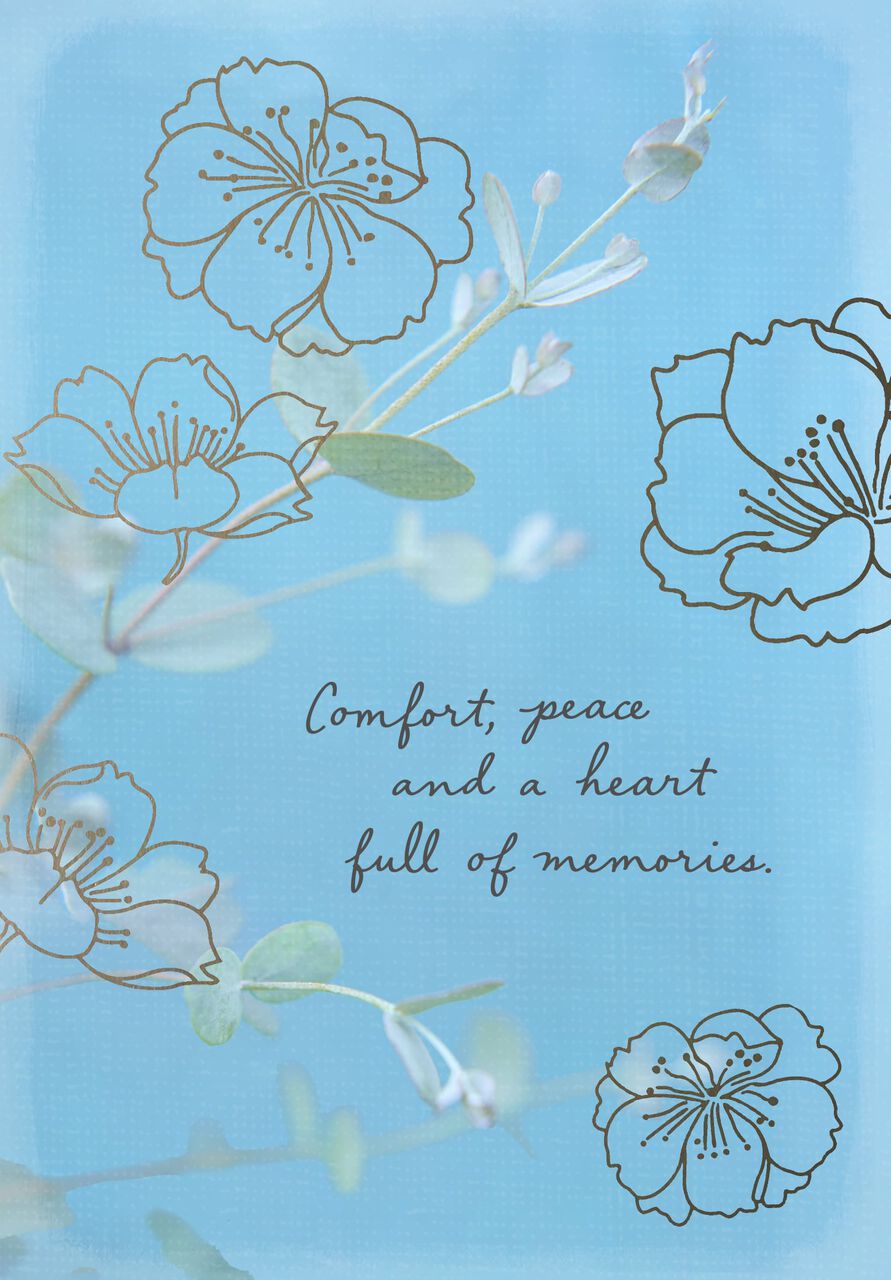 Full of Memories Sympathy Card
