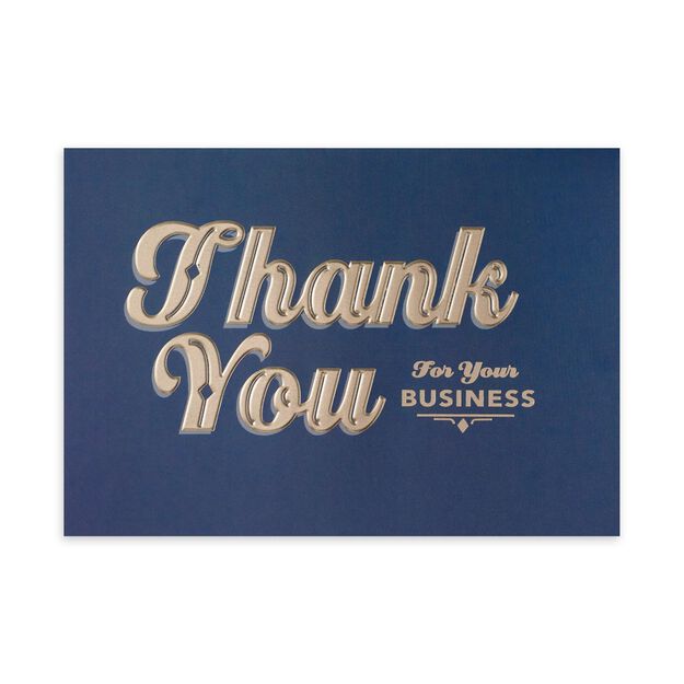 For Your Business Thank You Card