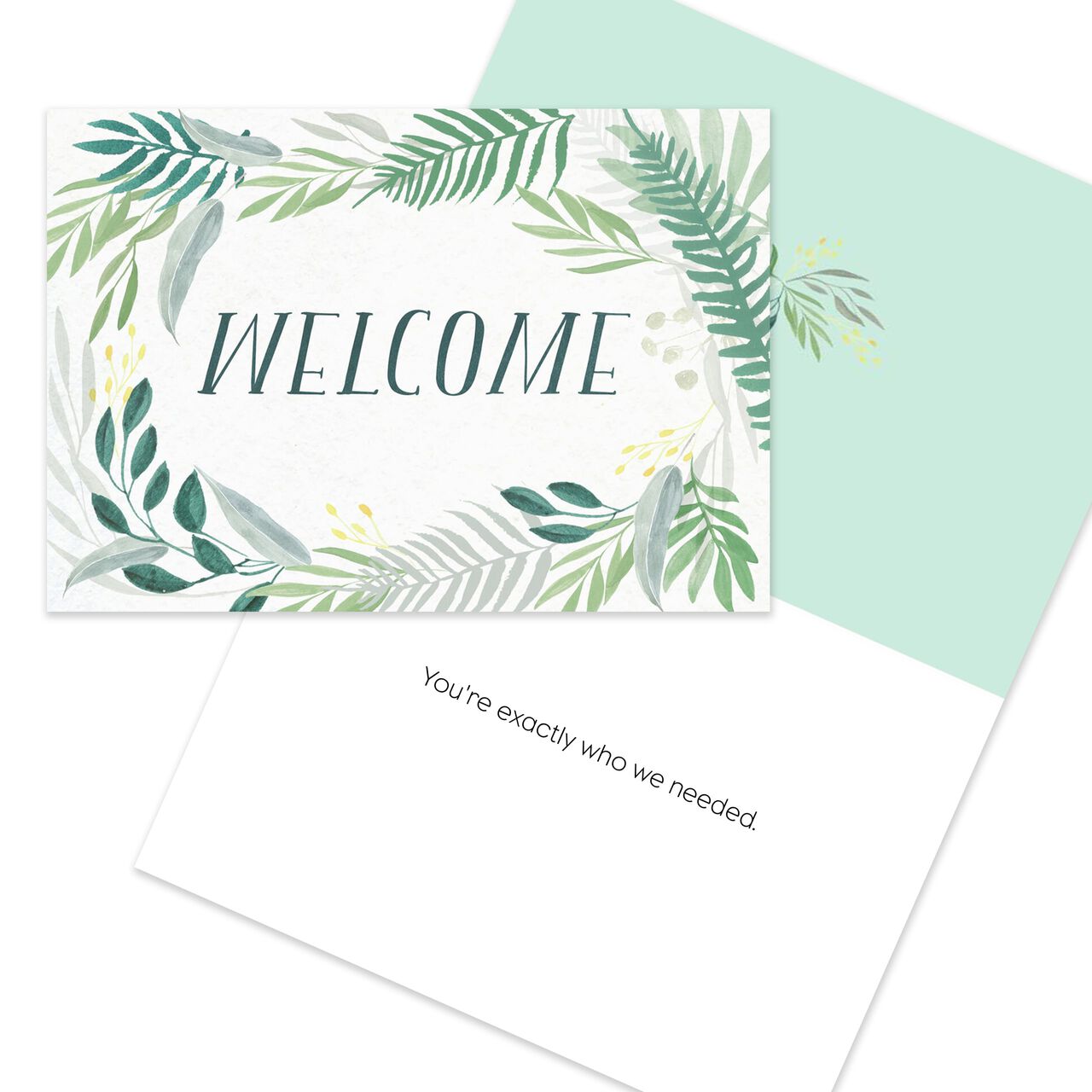 Tranquil Botanicals Welcome Card image number 1