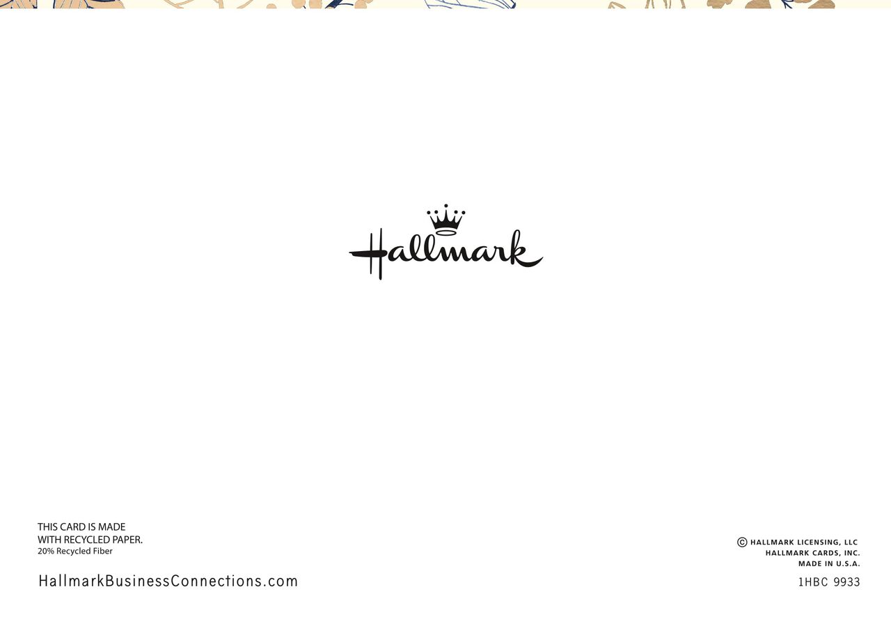 Shimmering Botanicals Thanksgiving Card
