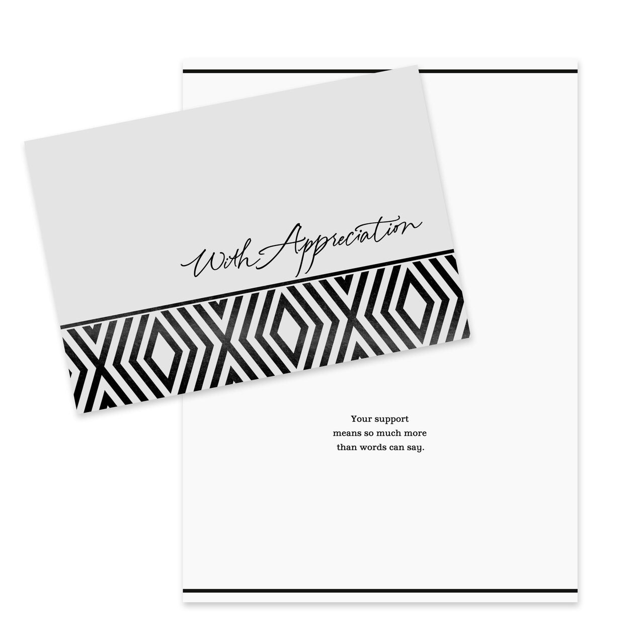 Classic Appreciation Assorted Thank You Cards 50 Pack image number 8