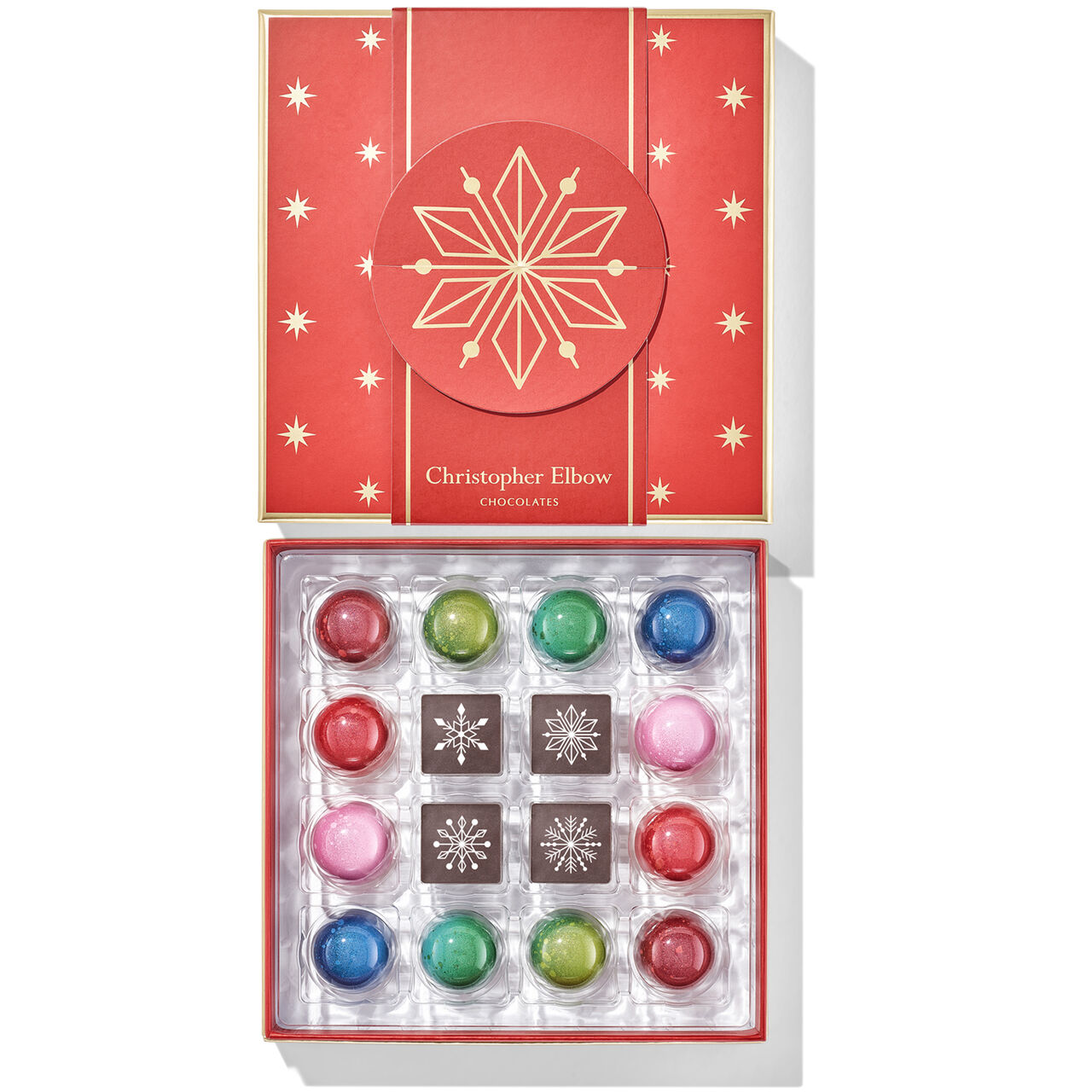 Christopher Elbow 16-Piece Holiday Chocolate Assortment image number 0