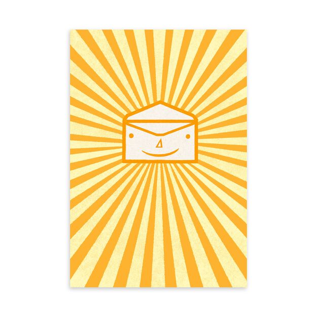 Sunny Happy Envelope Just Because Card