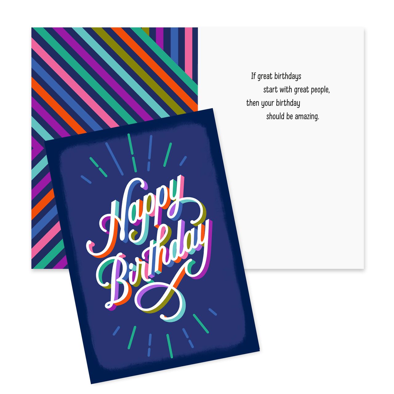 Classic & Casual Assorted Birthday Cards 75 Pack image number 15