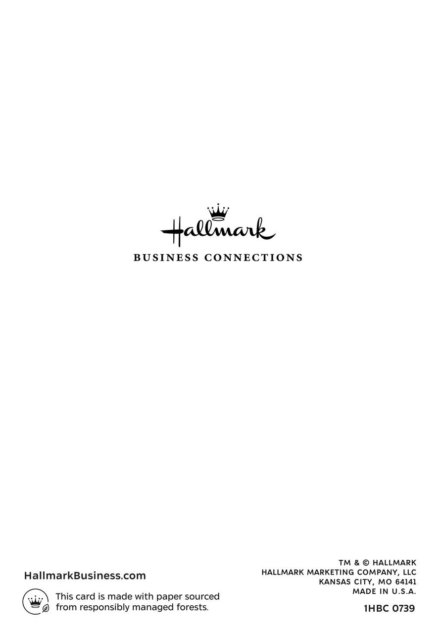 Elevated Professional Birthday Card