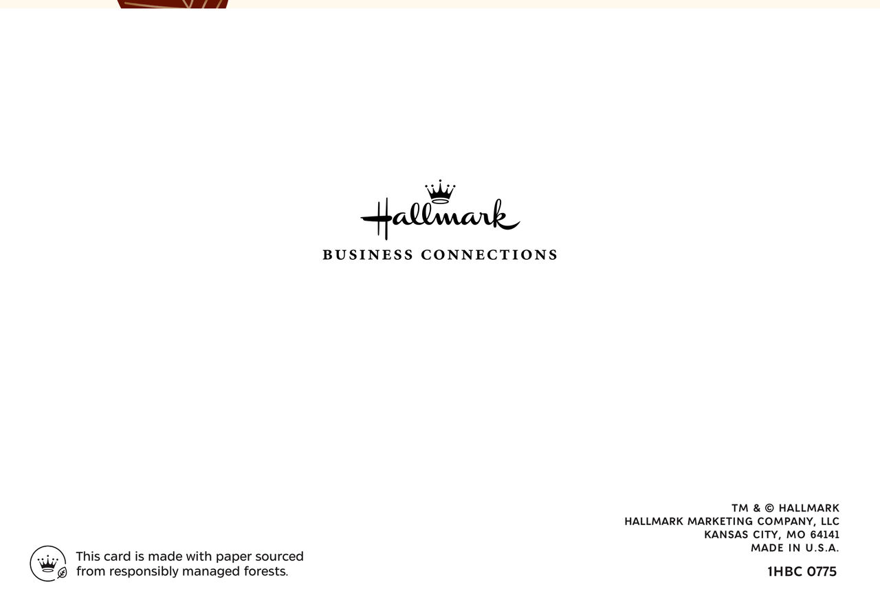 Thankful & Grateful Thanksgiving Card