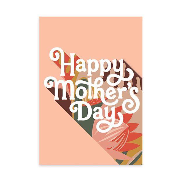 Peachy Botanicals Happy Mother's Day Card