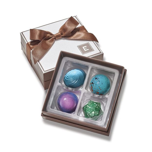 Christopher Elbow 4-Piece Signature Chocolate Assortment