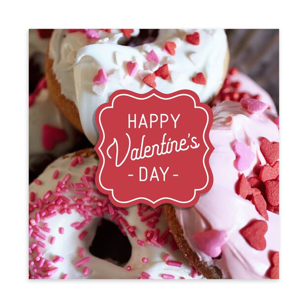 Donuts Valentine’s Day Card